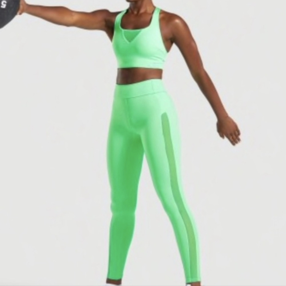 Mint Green Gymshark Activewear Set